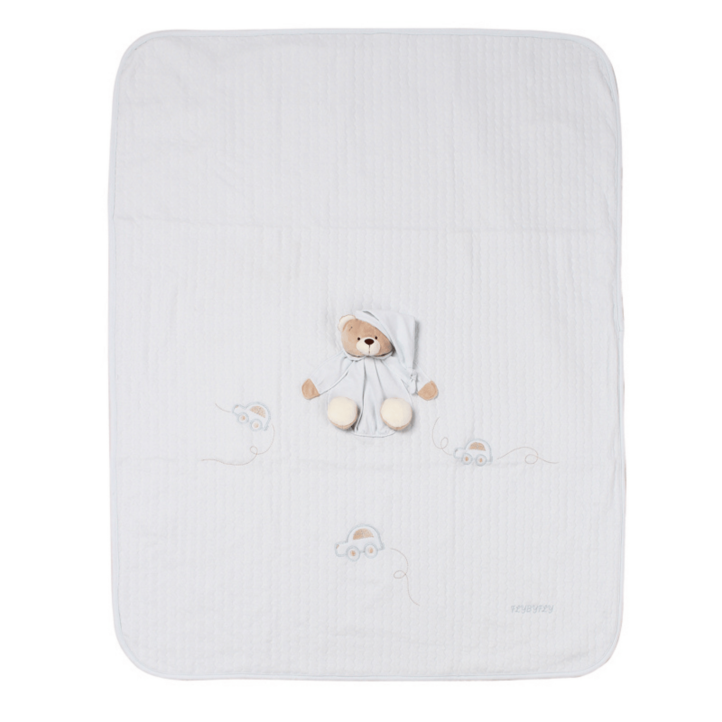 3D Bear Blanket (Blue)