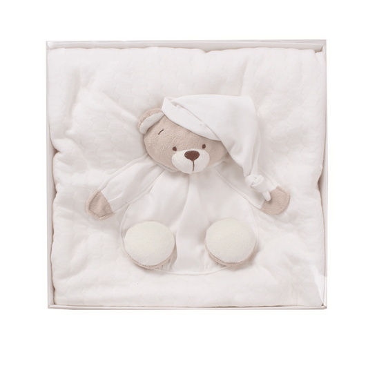 3D Bear Blanket (Beige)