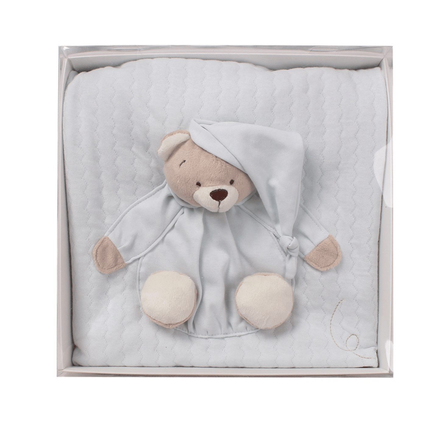 3D Bear Blanket (Blue)