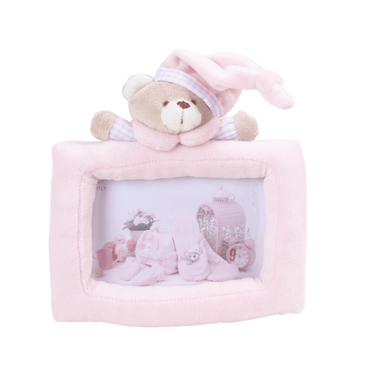 3D Bear Photo Frame (Pink)