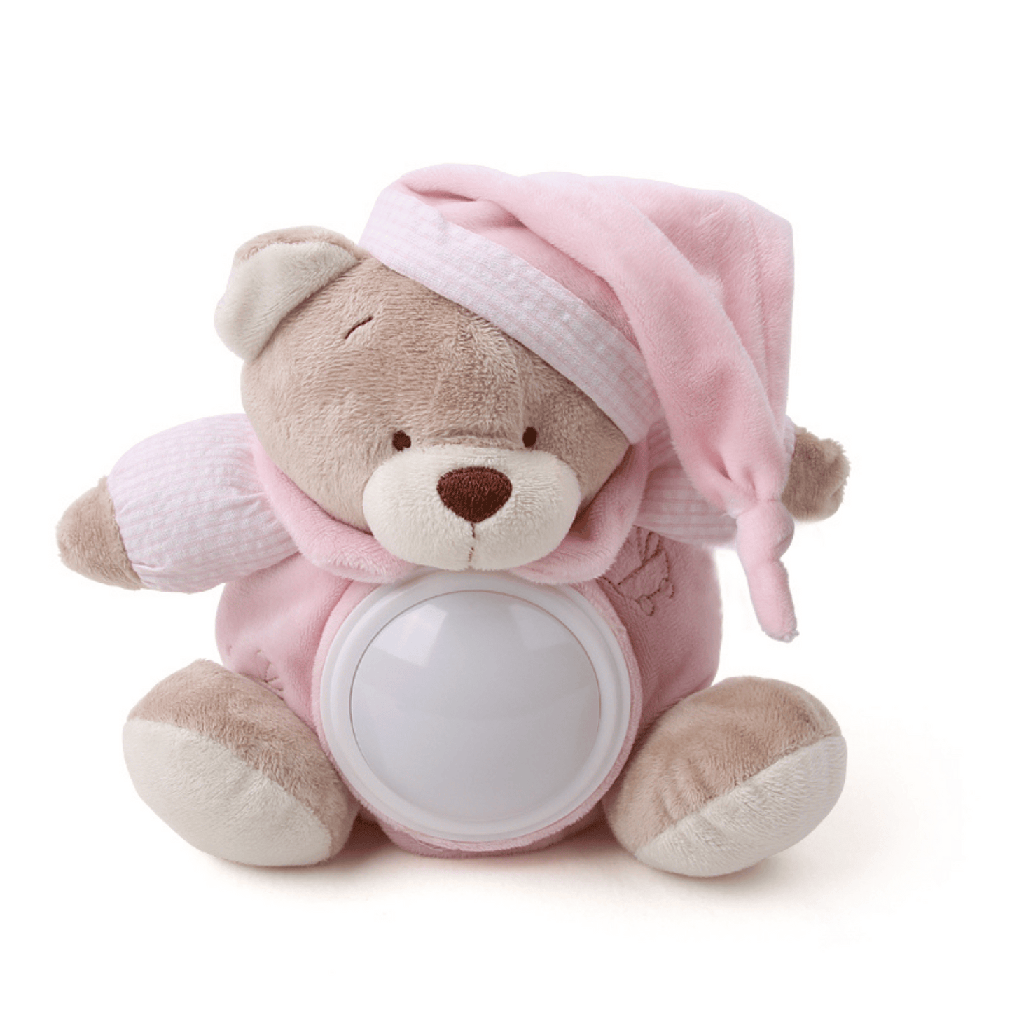 Night Light Bear With Music (Pink)